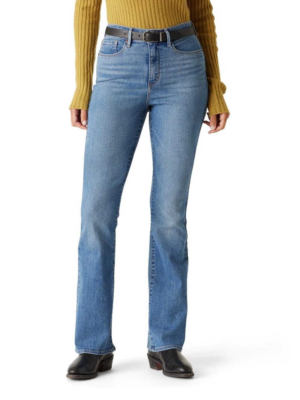 Wrangler High-Rise Bootcut Stretch Jeans Size 12/32